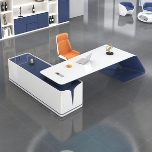 Escritorio Ejecutivo Modular de Madera Moderna <span class=keywords><strong>KD14</strong></span> - Muebles de Oficina de Grado Comercial - Product Image 3