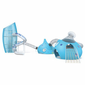 Equipo de Diversión sin Motor con Temática Azul Especial de Fábrica Flyfun para Parques Infantiles y Resorts - Product Image 1