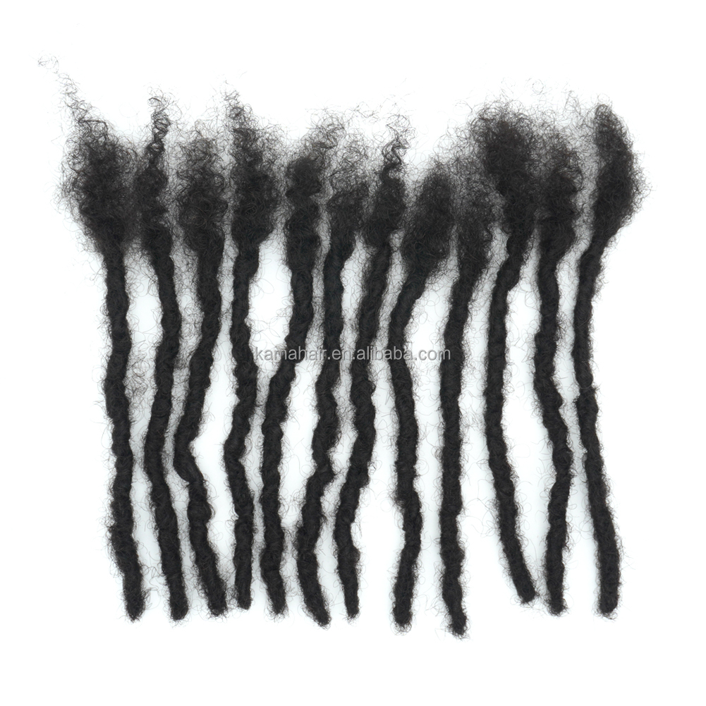 Vast Hair Workshop Craft Detail 6 for [KAMA Locs] Natural Remy Virgin Interlock Loc Extensions Human Hair Tight Afro Kinky Dreadlocks for Black Men/Women