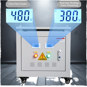 Transformateur de puissance triphasé à isolation pour sous-station, 220V 380V, enroulement en cuivre, directement du fabricant (35 ans d'expérience) - Product Image 4