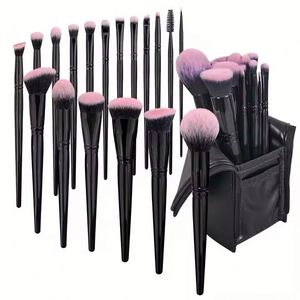 Juego de 18 Brochas de Maquillaje, Brochas de Maquillaje Profesionales, Herramientas de Belleza, Pelo Sintético Suave, Juego de Brochas de Maquillaje de Marca Privada - Product Image 1