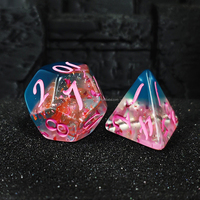 Dés HS DICE, prix de gros, dés polyédriques en résine, dés de voyage de rêve, ensemble de dés pour D&D, Donjons et Dragons, jeux de rôle sur table, dés