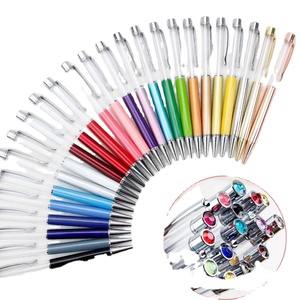 Stylos DIY flottants colorés à tube vide avec fleurs séchées et support de rangement pour cadeau personnalisé de sable liquide - Product Image 2