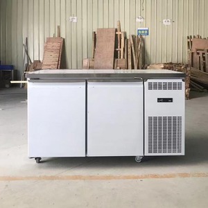 <span class=keywords><strong>Frigorifero</strong></span> Commerciale a <span class=keywords><strong>Doppia</strong></span> <span class=keywords><strong>Porta</strong></span> in Acciaio Inox con Piano di Lavoro, Refrigeratore Professionale OEM Direttamente dalla Fabbrica - Product Image 3
