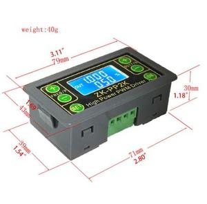 Máy Phát Tín Hiệu ZK-PP2K Trình Điều Khiển 8A Cho Động Cơ/Đèn Mô-đun Điều Chỉnh Chu Kỳ Nhiệm Vụ Tần Số Xung PWM LCD Chế Độ Kép - Product Image 5