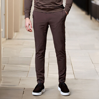 Pantalon de survêtement décontracté pour homme, coupe slim fuselée, en coton mélangé, extensible dans les 4 sens, style sport, personnalisable OEM, vente en gros
