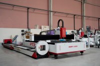 Mesin Pemotong Laser Serat CNC untuk Baja, Baja Tahan Karat, Aluminium, Lembaran Logam, Pipa, Pemotong Laser Serat 3000W dengan Perangkat Rotary