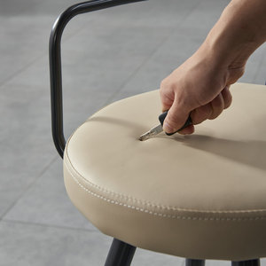 Modern Simple <strong>High</strong> <strong>Stool</strong> Home bar <strong>Stool</strong> bar Chair Backrest Leather Chair <strong>High</strong> <strong>Stools</strong> <strong>Table</strong> <strong>and</strong> Chairs for Restaurant <strong>and</strong> Bars - Product Image 4