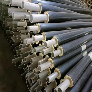 Tuyau d'isolation pour eau froide et chaude PE-RT II, enterré directement, écologique, extérieur, 5,8-12m, personnalisable, préfabriqué, durable - Product Image 6