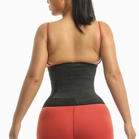 Ceinture de maintien abdominale ajustable pour femme avec fermeture éclair, idéale pour le sport et la gym