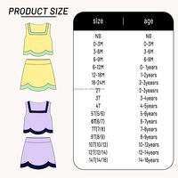 Conjunto de 2 Piezas para Niñas, Conjunto de Yoga de Verano, Falda Ondulada, Tela que Absorbe la Humedad, para Clases de Gimnasia, Talla Personalizada, Envío Rápido