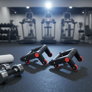 Dispositivo de Fitness Multifuncional para Uso Doméstico, Soporte para <span class=keywords><strong>Flexiones</strong></span>, Entrenador de Músculos Abdominales, <span class=keywords><strong>Rueda</strong></span> <span class=keywords><strong>Abdominal</strong></span>, Ecológico y Ligero - Product Image 1