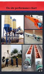 Fabrieksgecustomizeerde industriële U-vormige buisvormige schroefconveyor zonder as - Product Image 3