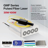 Mesin Presisi Sumber Laser Serat 200W-500W YFPN-500-GME Gztech Baru Ekonomis MOPA Penggunaan Industri Mudah Dioperasikan