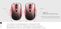 Mouse ergonomis game Harga Murah 2024 Mouse optik bisnis hitam untuk Desktop Laptop kantor mouse kabel