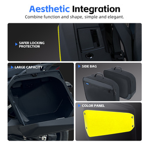 Top Case Latéral pour Moto <span class=keywords><strong>Honda</strong></span> <span class=keywords><strong>X</strong></span>-<span class=keywords><strong>ADV</strong></span> <span class=keywords><strong>750</strong></span>, Sacoches de Selle, Coffre Résistant aux Chocs et à la Pression, Idéal pour les Longs Trajets - Product Image 2