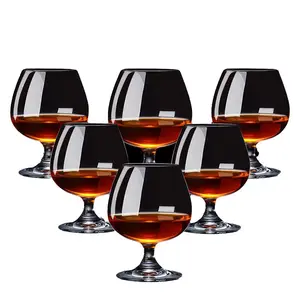 Kristal cam eşya içecek bardakları 100ml 150ml 200ml konyak şarap ruhu brendi viski snifter cam