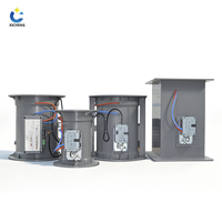 Vanne de régulation de débit d'air VAV avec actionneur électrique pour usage en laboratoire