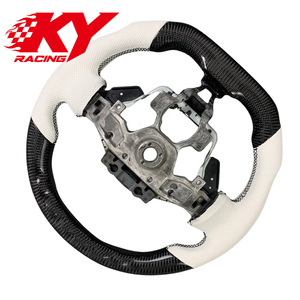Volante Deportivo Personalizado de Fibra de Carbono con LED e Indicador de RPM para Nissan 370Z 350Z FX35 FX45 GTR R35 Z34 370ZF Infiniti G35 FX35 QX70 - Product Image 3