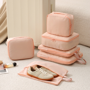 HANFEIZI Set di 6 Cubi di Compressione per Organizzare i Bagagli da Viaggio - Product Image 6