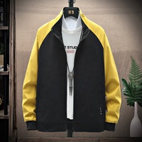 Automne personnalisé dernière conception coréenne Baggy col montant sport randonnée veste coupe-vent d'extérieur pour hommes