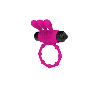 Anillo Vibrador de Silicona para Parejas RE033, Estimulador con Múltiples Patrones - Product Image 5
