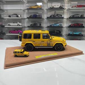 Modellino Auto <span class=keywords><strong>VIP</strong></span> Mercedes-Benz G63 AMG Tema Pikachu Verniciatura 1:18 in Resina Realistica di Alta Gamma da Collezione - Product Image 4