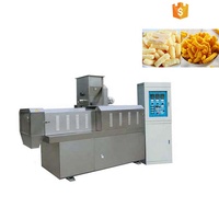 Machine d'extrusion entièrement automatique pour la fabrication de snacks soufflés, bâtonnets creux de riz et de maïs