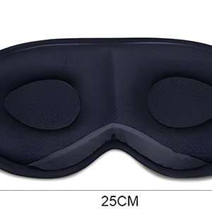 Antifaz para Dormir de Espuma Viscoelástica Contorneada en 3D y Juego de Tapones para los Oídos para Viajar, Antifaz Suave que Bloquea la Luz para Dormir Durante Mucho Tiempo - Product Image 5