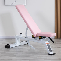 Meilleure vente d'usine : Banc de musculation inclinable et pliable, portable, réglable, sûr et durable, style moderne, pour haltères et exercices