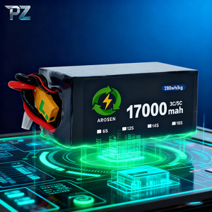 Batería de Estado Semisólido para Drones 17000mAh 24000mAh 35000mAh de Alta Densidad Energética, Paquete 6S 12S 14S para UAV y Drones de Carga Pesada 16000mAh/1 - Product Image 3