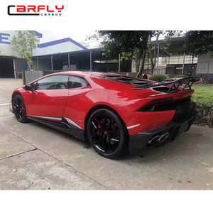 Kit de Carrocería <span class=keywords><strong>Carfly</strong></span> de Repuesto Estilo MS para Huracán 2016-2018, Compatible con LP580/LP610 - Product Image 3