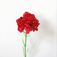 JFD AC-001 Vente en gros de tiges de carnations artificielles, fleurs de carnation pour la décoration