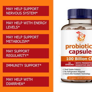OEM ODM <b>Probiotics</b> Capsules for Women with Organic Prebiotic Complex Digestive Enzyme Complex Helps Support Intestinal Flora Cap - Product Image 6