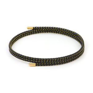 Collier et <span class=keywords><strong>Bracelet</strong></span> Magnétique Tressé Tendance en Corde Souple, Réglable, pour Hommes et Femmes, Idéal comme Cadeau Bijou - Product Image 2