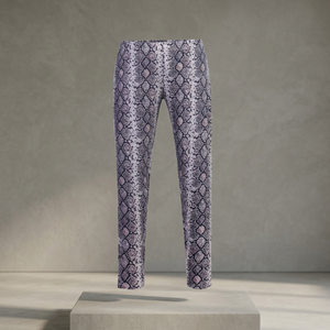 Leggings skinny décontractés pour femme à motif léopard en Spandex/Coton anti-plis, type de fourniture ODM - Product Image 2