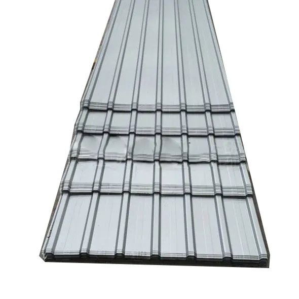 gi building materials Trapezoid Metal Box Profile Galvanized Corrugated Steel Roof Sheets roofing tile