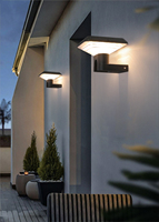 Décoration Offres Spéciales aluminium étanche jardin maison haut et bas hôtel couloir extérieur mur LED lampe