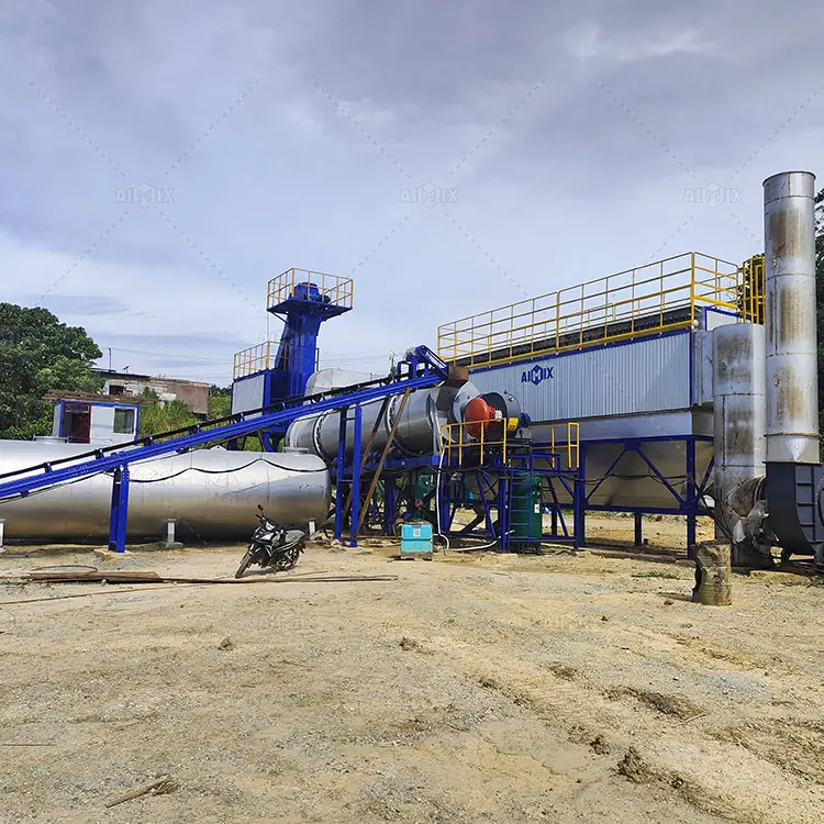 Heavy 120 Tons Per Hour Asphalt Batch Plant Manufacture