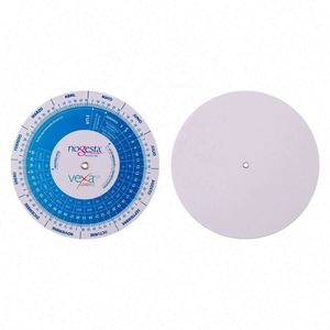 Cintas Métricas Promocionales con Rueda Calculadora de Fecha de Parto, de Plástico Redondo, para Uso Médico - Product Image 3