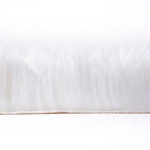 Übergroßer Teppich aus Kunst pelz für Wohnzimmer Schlafzimmer, Super weicher und flauschiger weißer Kunstleder-Spielte ppich für Kinder Baby - Product Image 3