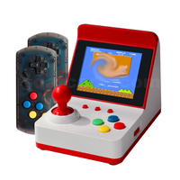 Mini Machine d'arcade rétro S-NK FC 8bit avec 360 jeux intégrés, deux manettes de jeu sans fil