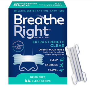 Thở Mũi Phải | thêm sức mạnh | rõ ràng | & giảm nghẹt mũi do cảm lạnh & dị ứng | 44 đếm - Product Image 1