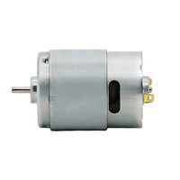 Moteur CC RS380 à balais, vitesse personnalisable, 12V 24V 50W 100W, pour sèche-cheveux et tournevis électrique