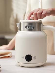 Bouilloire électrique numérique sans fil en acier inoxydable 1,5 L 1500 W 45 ℃ -100 ℃   Sélection de la température, maintien au chaud pendant 2 heures pour usage domestique - Product Image 2