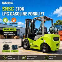Chariot élévateur à double alimentation SNSC 6600LBS GPL essence pour usine, entrepôt et centres de distribution