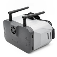 Lunettes FPV EMAX Transporter II HD 4,45 pouces 720P 5,8G 10CH avec récepteur double antenne DVR et batterie 2200mAh, accessoires pour jouets