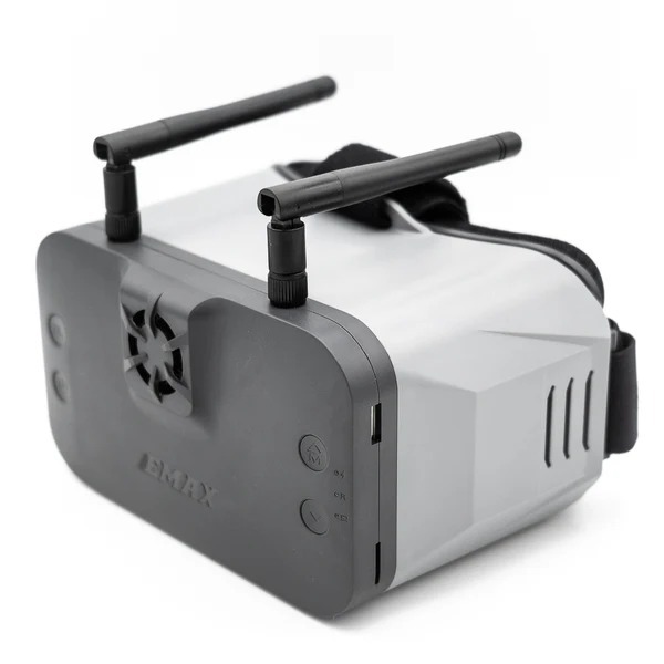 EMAX Transporter II HD FPV Goggles 4.45in 720P 5.8G 10CH Dual Antenna Receiver DVR with 2200mAh Battery Toys Accessories