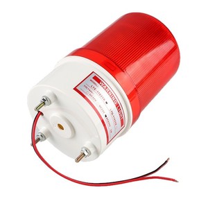 Alarma Inalámbrica con Control Remoto, <span class=keywords><strong>Luz</strong></span> y Sonido, Luces LED Intermitentes, Material de PC, Sonido de Alarma de 110dB, 220V, Luces de Advertencia para Guardias - Product Image 2