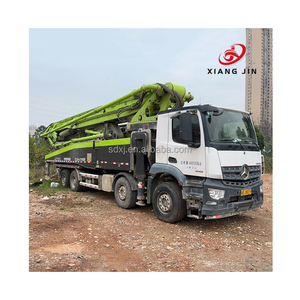 รถปั๊มคอนกรีตติดตั้งบนรถบรรทุก Zoomlion ขนาด 52 เมตร แบบปรับแต่งได้ ใช้ได้ทั้งดีเซลและเบนซิน พร้อมด้วยเครื่องยนต์และมอเตอร์เป็นส่วนประกอบหลัก - Product Image 2